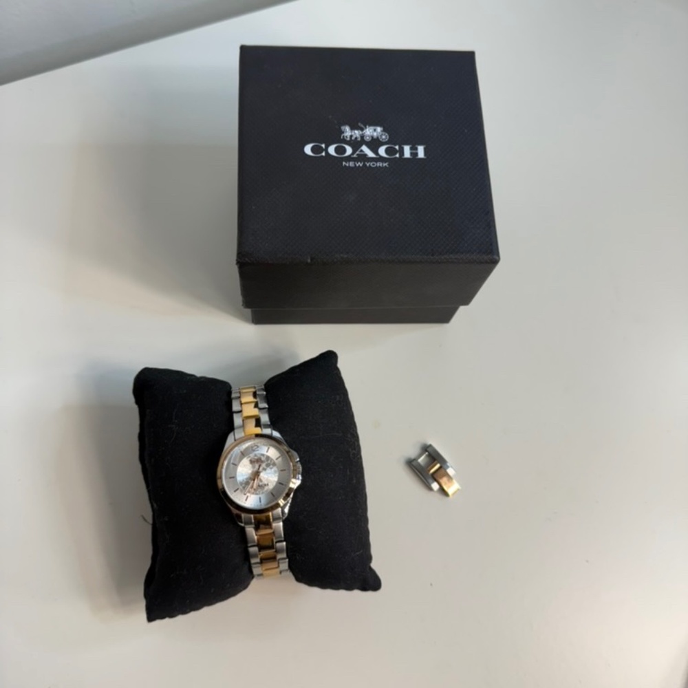Coach Libby Women's Watch Stainless Steel 26mm Two Tone